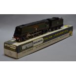 OO Gauge Wrenn W2291 BR green Bullied West Country class "Sidmouth" Overall VG,