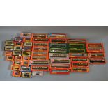 45 x Assorted boxed rolling stock, various manufacturers.