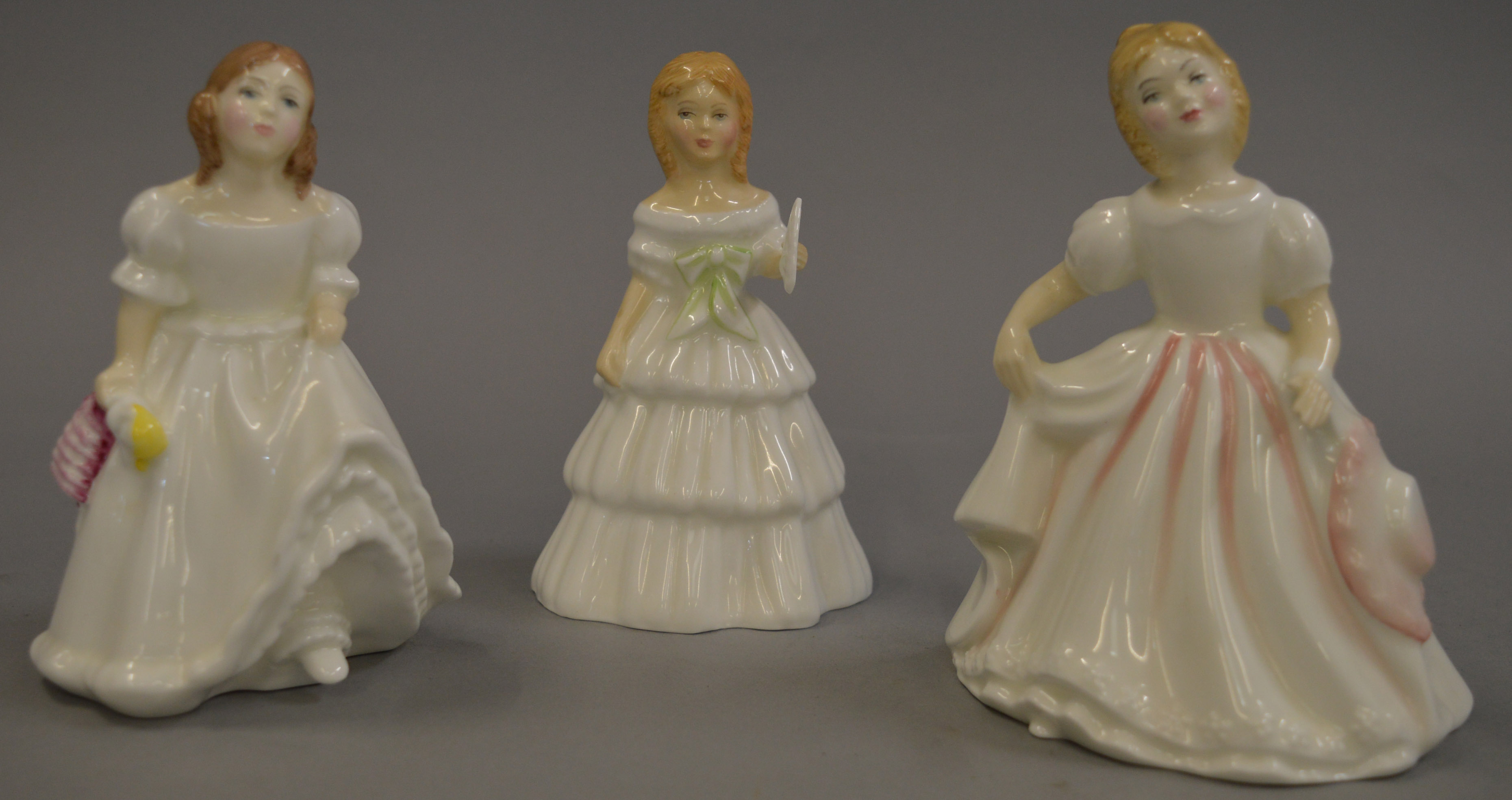 3 Royal Doulton ladies figures: HN2995; HN2996; HN3043.