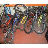 POLICE: 10 assorted bikes [VAT ON HAMMER PRICE] [NO RESERVE]