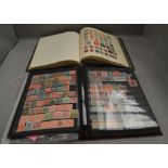 A collection of stamps contained in 3 albums. Large quantity.