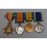 1914-15 Royal Navy LSGC medal group to 238318 E. Ball A. B. R.