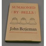 John Betjeman. "Summoned By Bells", possible 1st edition.