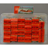 24 boxed Plastic Battery Powered 'Holiday Launch' model boats, 'Empire Made'.