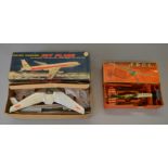 Marx Toys. Battery operated jet plane. Overall G in F/G box. Battery contacts clean.
