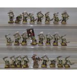 Games Workshop, Warhammer Fantasy: Regiment of 24 Orcs plus special character Grimgore Ironhide.