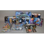 Nine boxed Star Trek toys by Playmates,