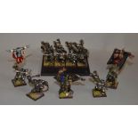 Games Workshop, Warhammer Fantasy: Regiment of 12 Orcs plus special character Grimgore Ironhide.