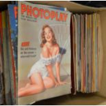 A collection of Photoplay magazines,