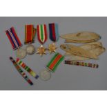 WW2 South African set of medals all named to J. L. H.
