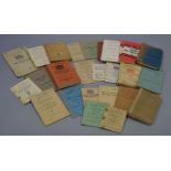 A good lot of approx 60 Military books and pamphlets including Training and Home Guard examples