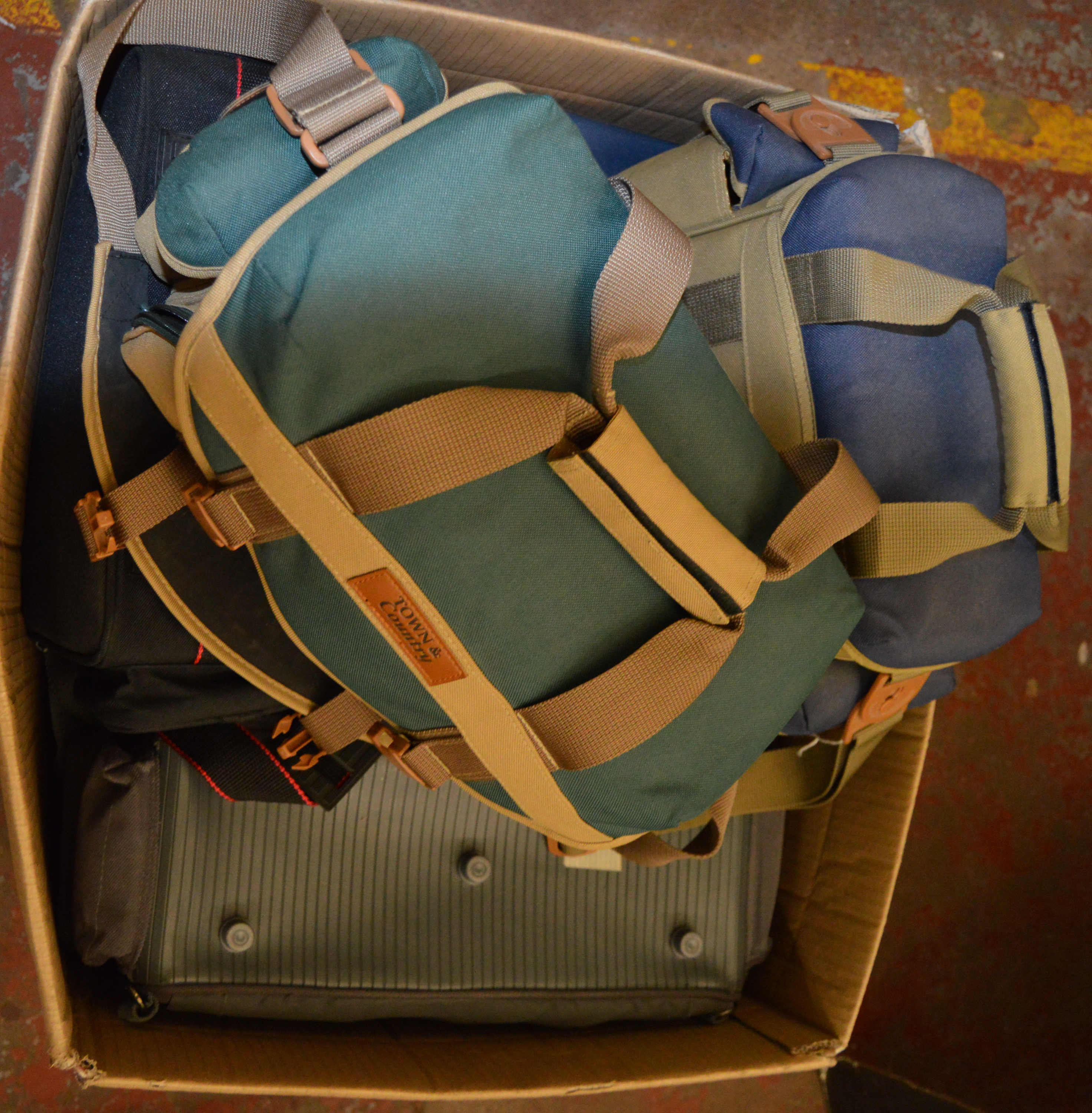 12 Assorted Camera Bags. 12 assorted camera bags.