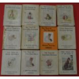12 vintage Beatrix Potter books,