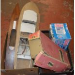 Mixed lot including a boxed Chiltern doll,