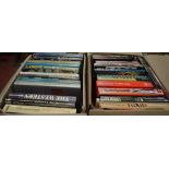 4 Boxes of vintage Film related annuals including Pictoral histories etc.