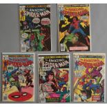 5 Marvel Comics Amazing Spider-Man Nos. 175, 176, 177, 178, 179. In Near Mint condition.