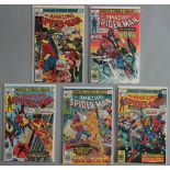 5 Marvel Comics Amazing Spider-Man Nos. 170, 171, 172, 173, 174. In Near mint condition.
