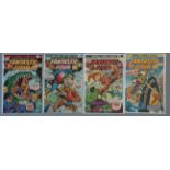 4 Marvel Fantastic Four comics No 161, 165, 166, 167, (UK pence copy) In Near Mint condition.