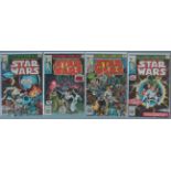 Marvel Star Wars comics Nos. 1, 2, 4 & 5.