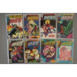 8 Marvel Daredevil comics Nos 163, 164, 165, 166, 167, 169. 170, 171.