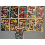 11 Marvel Daredevil comics Nos. 51, 52, 53, 54, 57, 59, 61, 89, 91, 98, 116. In various conditions.