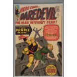 Marvel Daredevil No 4 comic (1964) 1st app.