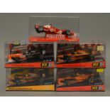 5 x SCX cars. 60440 Orange Arrows F1 Team 2000 Showcar. 60980 Arrows F1 GP Monaco 2002.