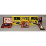 6 x Slot Cars. 2 x Fly Car Model Paginas Amarillas Lister Storm.