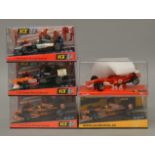 5 x SCX cars. Ferrari F2004. Arrows F1. 61520 Minardi F1 Melbourne. 60400 Arrows F1 Australia 99.