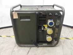 4 KVA /HATZ Ex Army Diesel 110/240V