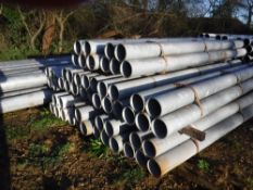 6 packs of 5no galvanised heavy walled tubes