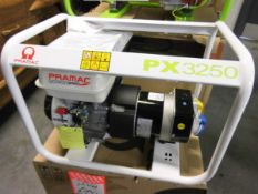 New Pramac PX3250 Petrol 3 kVA Generator with Honda Engine.