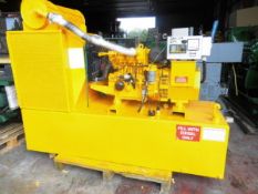 12 KVA Yellow Lister Diesel Generator c/w Long Run Tank