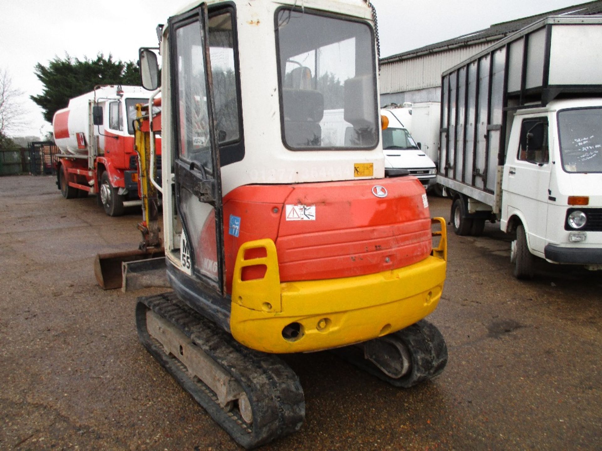 Kubota KX61 mini digger year 2007 build - Image 3 of 9