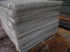 Pallet of 100no 1.2 x 1.2metre mesh panels