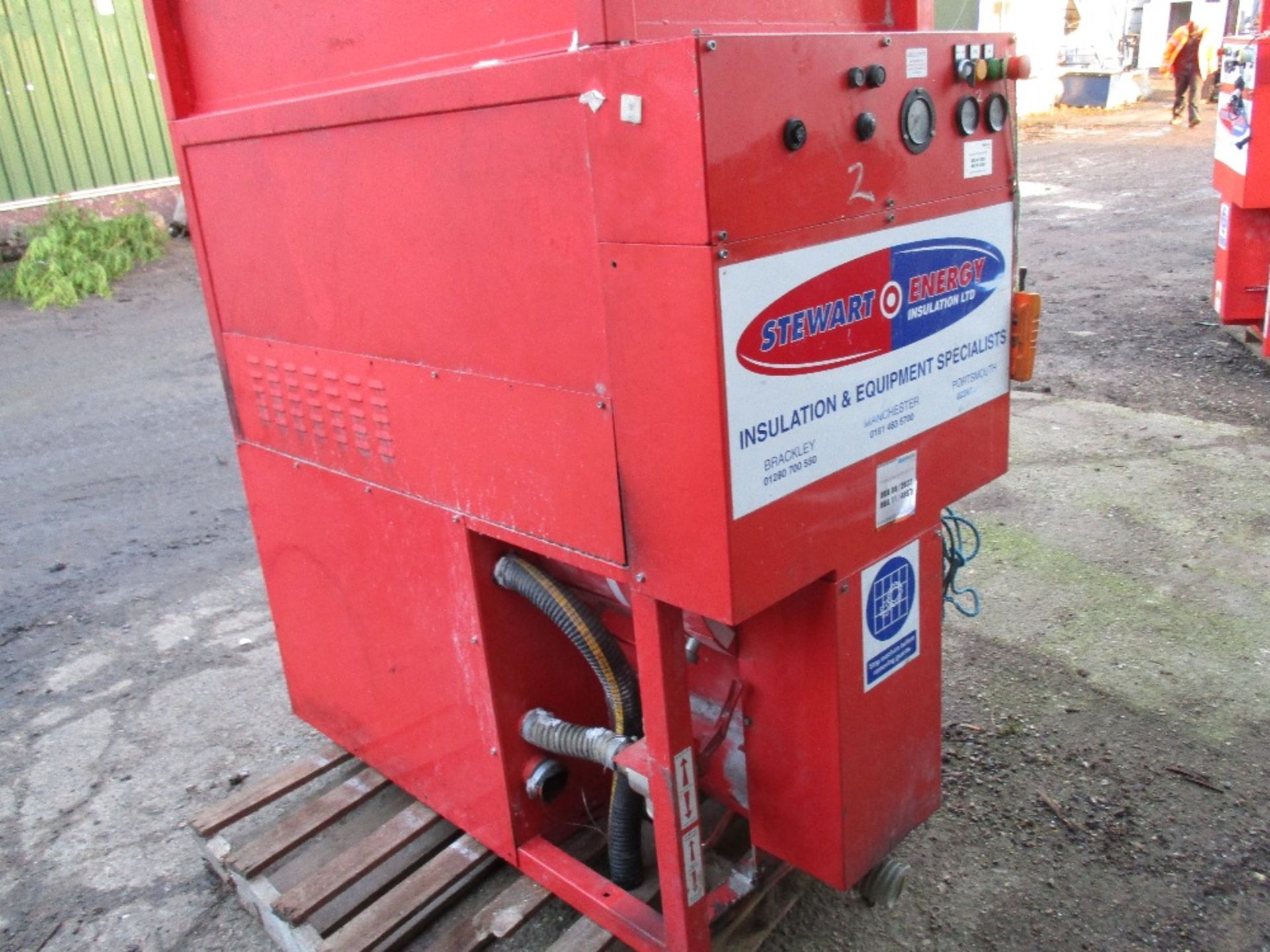 Stewart Energy Lister engined blown insulation machine sourced from company liquidation. - Image 2 of 6