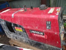 Lincoln skid welder (PN: WELD118) Has been seen running