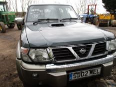 NISSAN PATROL ESTATE GR SE+ TD AUTO GREEN REG. SD02 MEL.