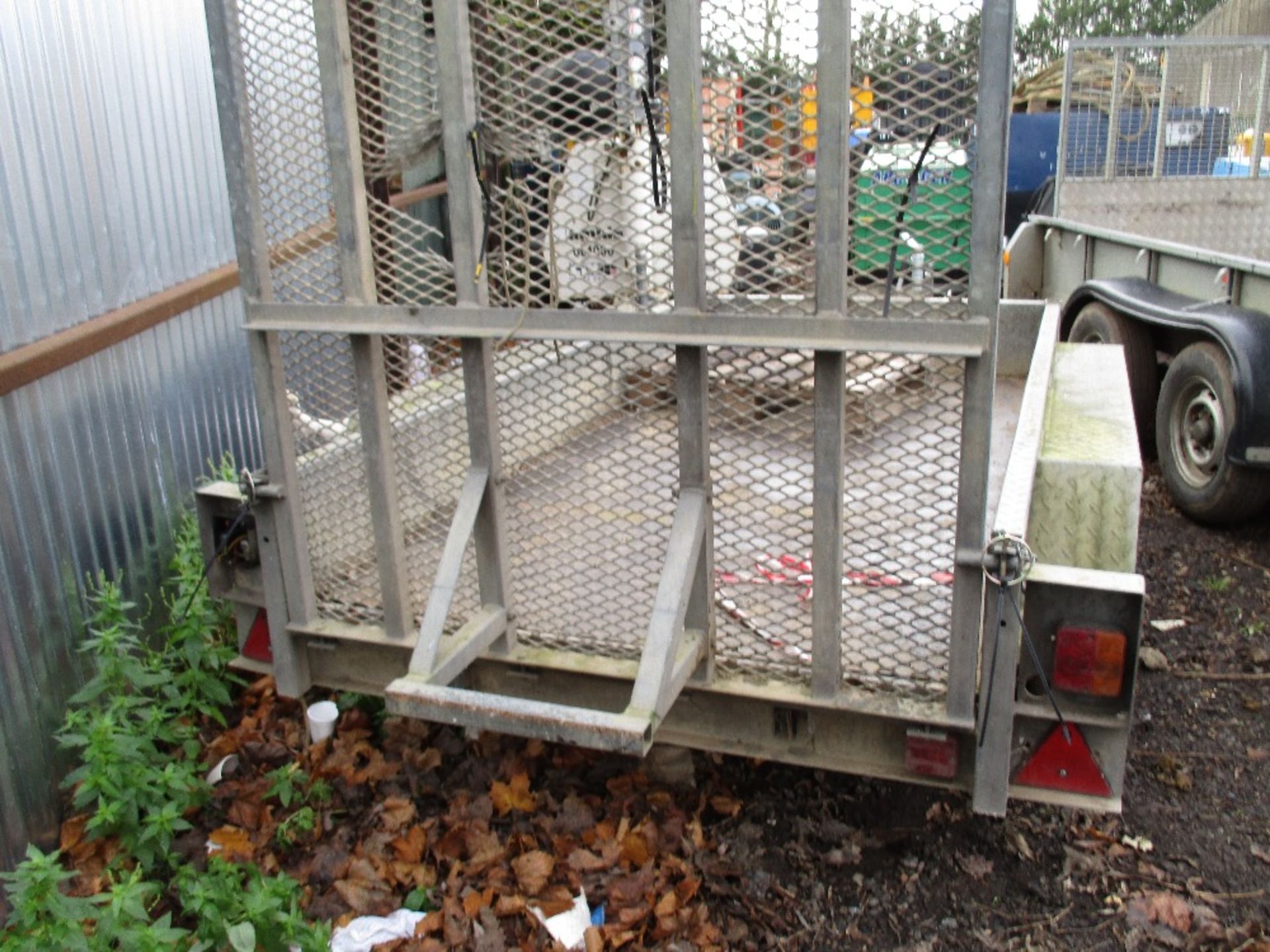 Mini digger trailer   weld id:JD69070  NO VAT on hammer price just on buyers premium - Image 2 of 5