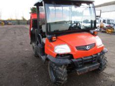 Kubota RTV900 diesel utility vehicle year 2007