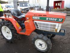 Kubota B1502M 4-wd compact tractor. Drives steers and brakes