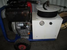 Brendan Yanmar diesel engined power washer c/w hose and lance.