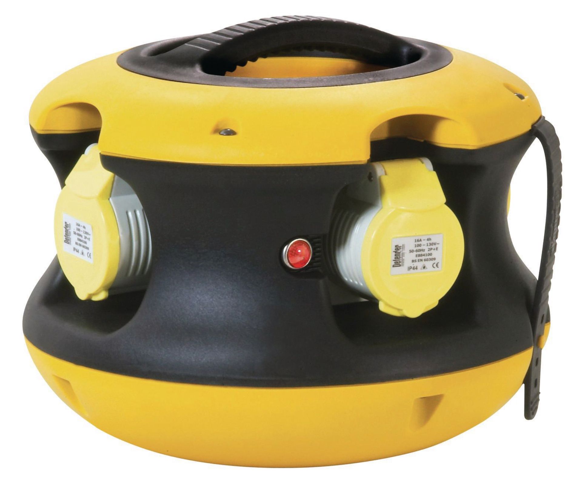 2 x 110V Spider Ball Distribution 4 Way Reel