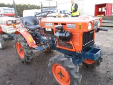 Kubota B6001 4-wd compact tractor. Drives steers and brakes