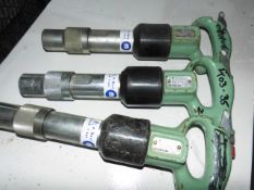 3 x Sullair B3DA New light chipping hammer