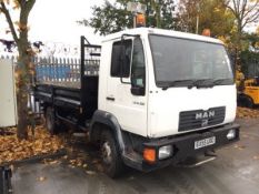 Man Tipper 2006 8.150  test till april 2016 Supplied with V5