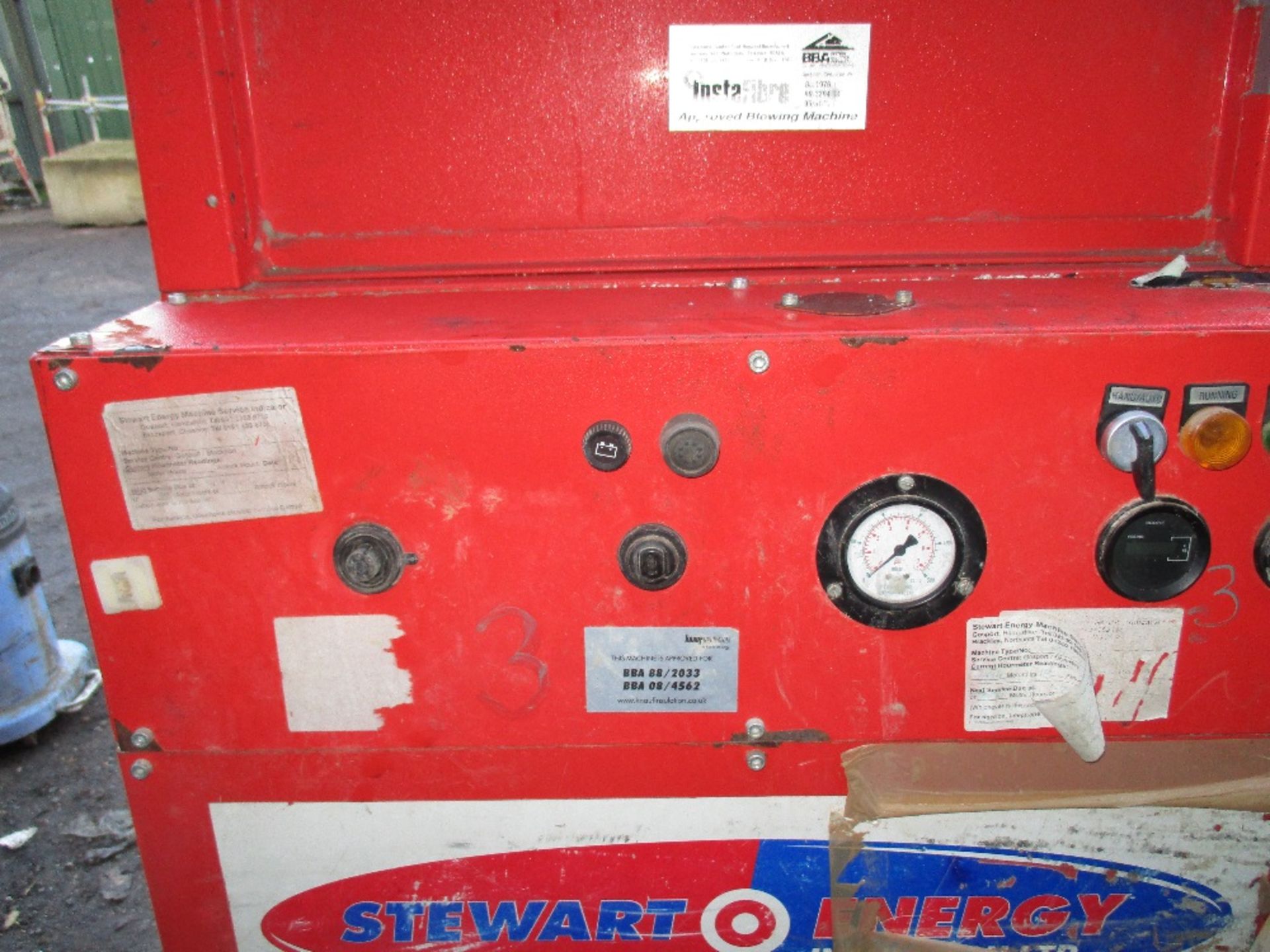 Stewart Energy Lister engined blown insulation machine sourced from company liquidation. - Image 2 of 6