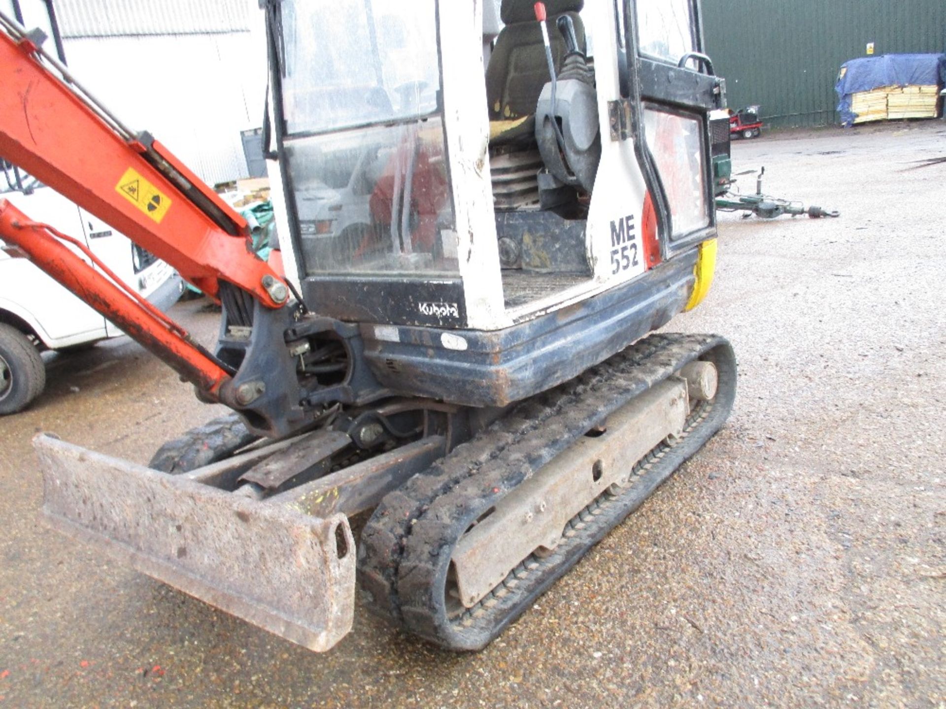 Kubota KX61 mini digger year 2007 build - Image 7 of 9