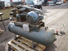 large capacity workshop compressor 3 phase powered