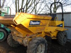 Thwaites 5 tonne swivel skip dumper year 2003